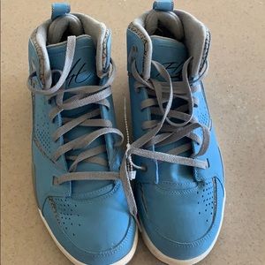 Nike Light Blue Flight Tennis Shoes 9.5 size
